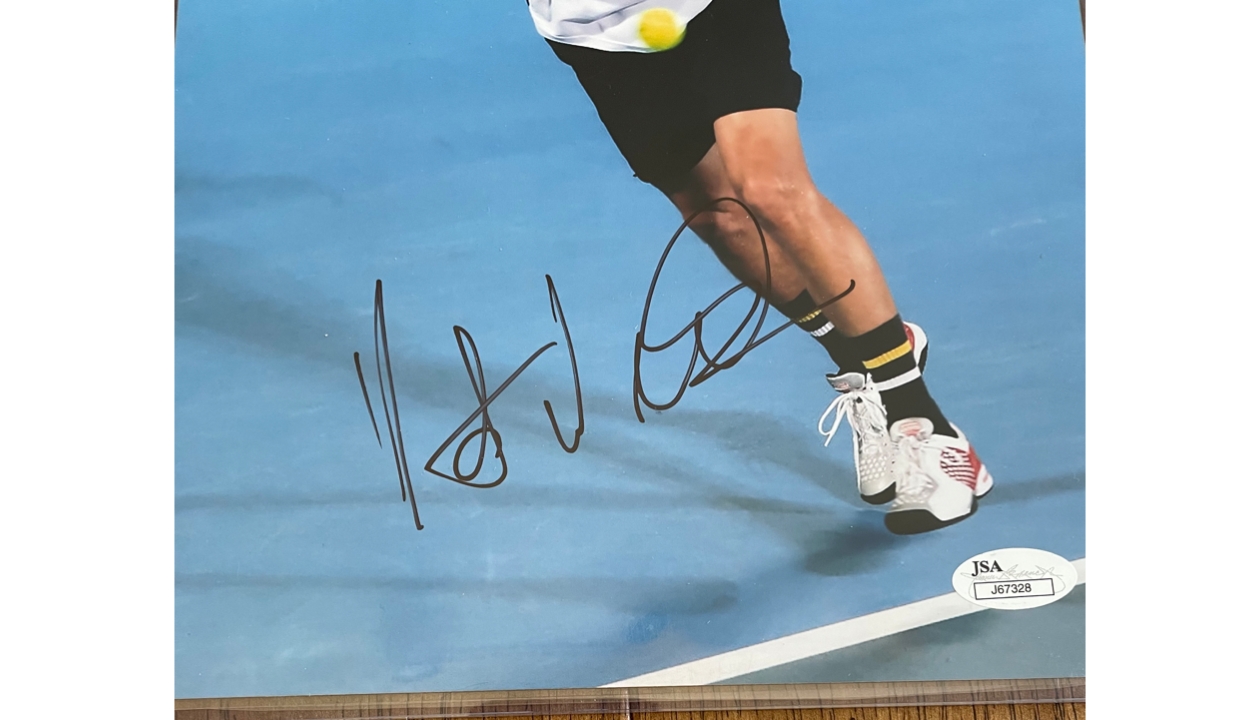 Mats Wilander Signed Photo CharityStars