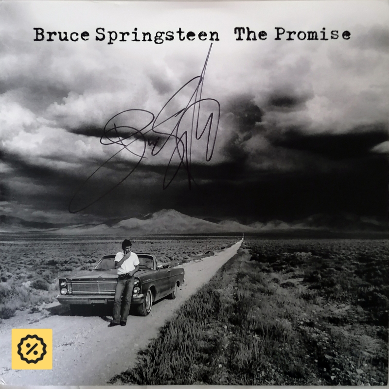 Bruce Springsteen The Promise Signed Vinyl CharityStars
