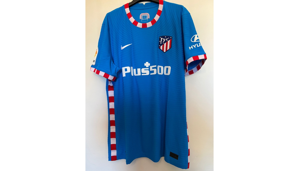 Suarez S Atletico Madrid Match Issued Shirt 21 22 Charitystars Suarez S Atletico Madrid Match Issued Shirt 21 22 Charitystars