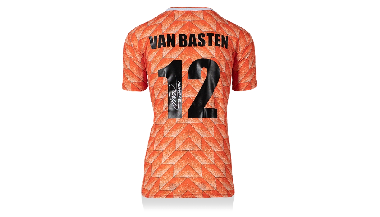Van basten signed shirt Clearance