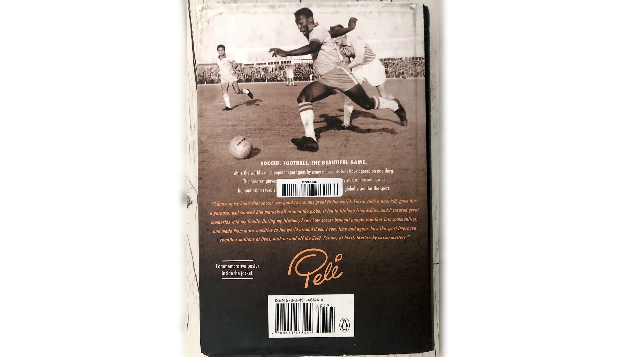  Why Soccer Matters Book Signed By Pele CharityStars
