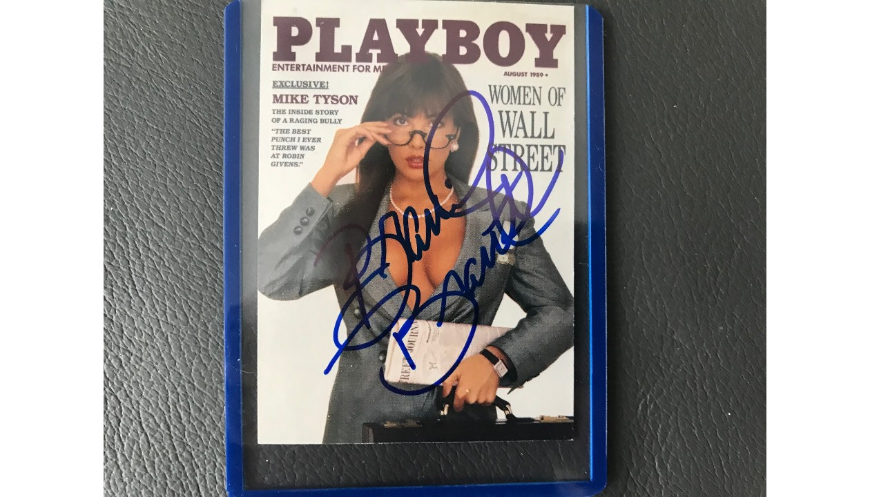 Figurina "Playboy" autografata da Brandi Brandt CharityStars