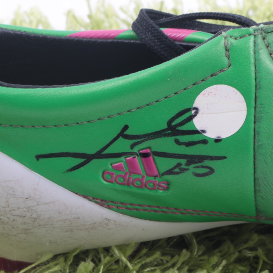 Leo Messi's Match Worn Boots - Signed - CharityStars