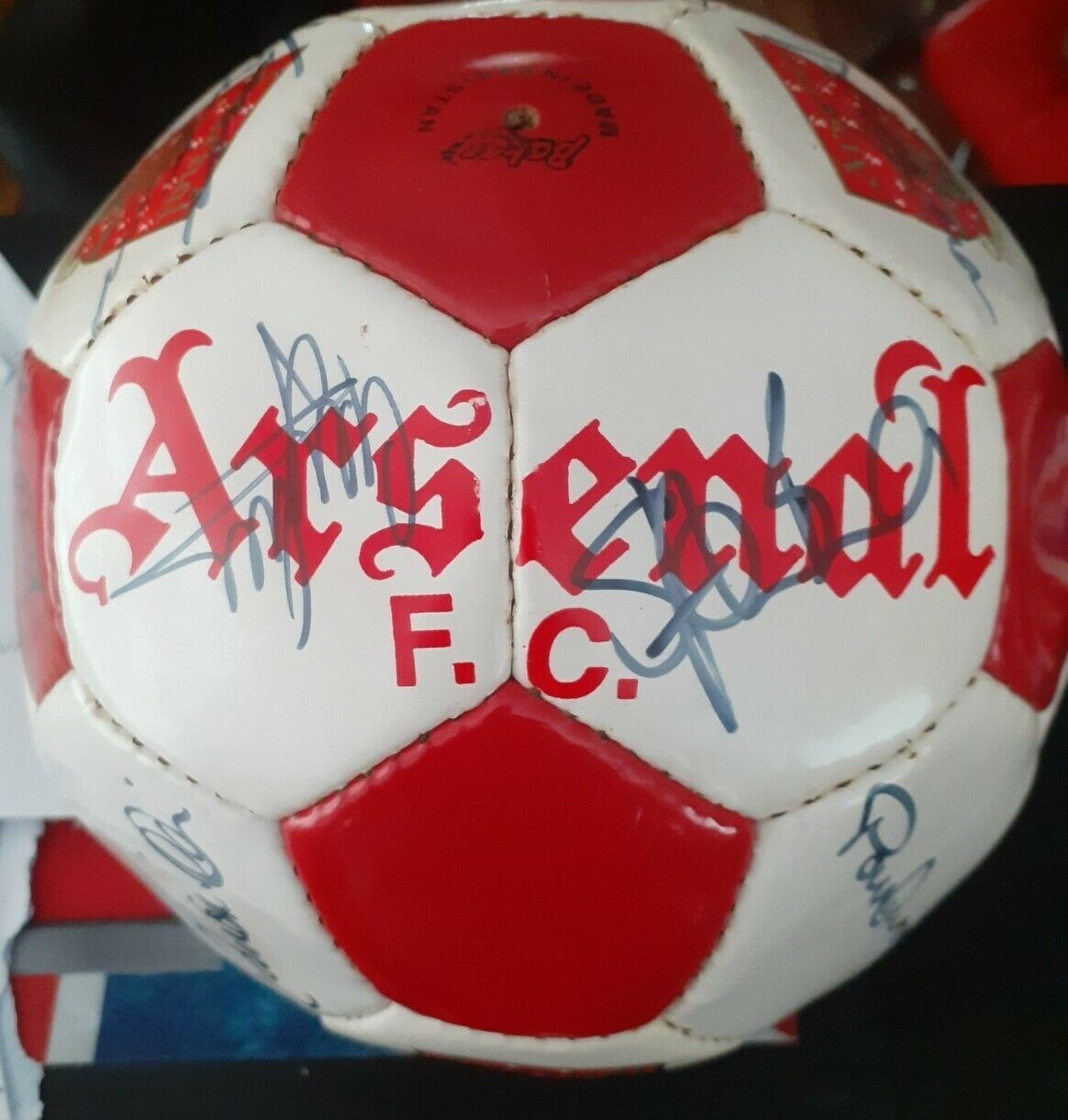 PSG Paris - Arsenal coupe d'Europe 1993 1994 C2 fanion