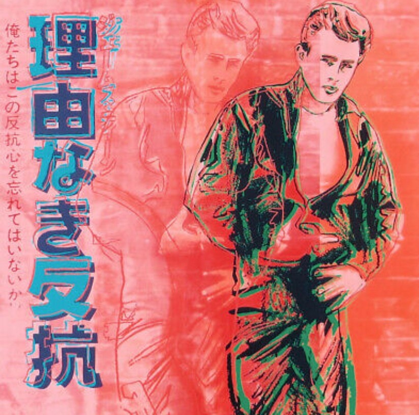 'Rebel Without a Cause' Unsigned Screenprint by Andy Warhol CharityStars