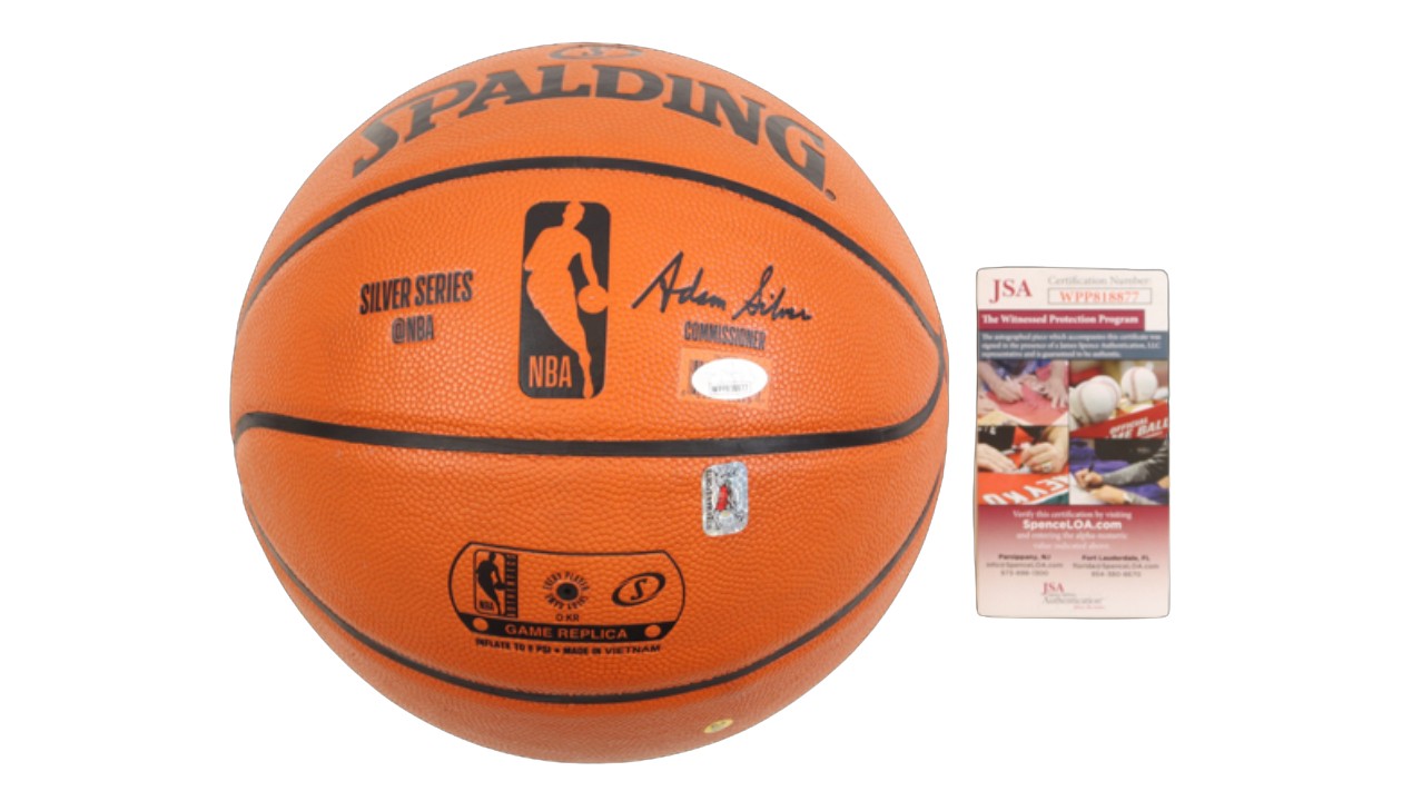 Official NBA Basketball Signed by Dennis Rodman CharityStars