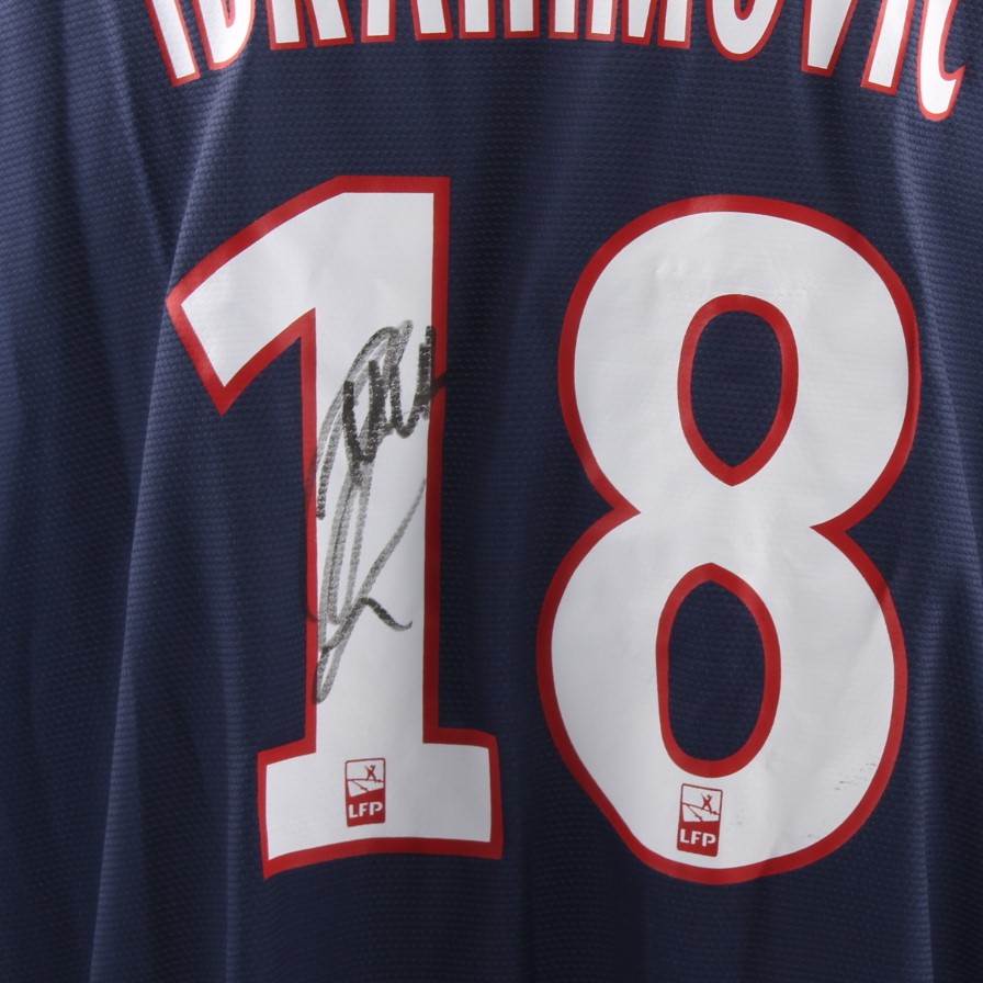Maglia ufficiale Ibrahimovic PSG, Ligue 1 12/13 - autografata - CharityStars