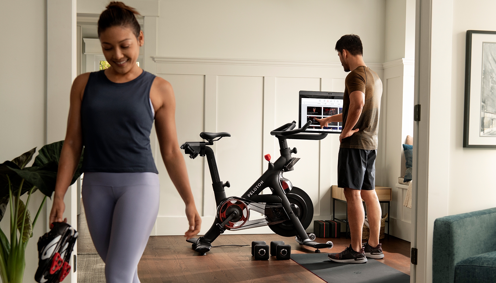 Win a Peloton Bike+ Family Package CharityStars