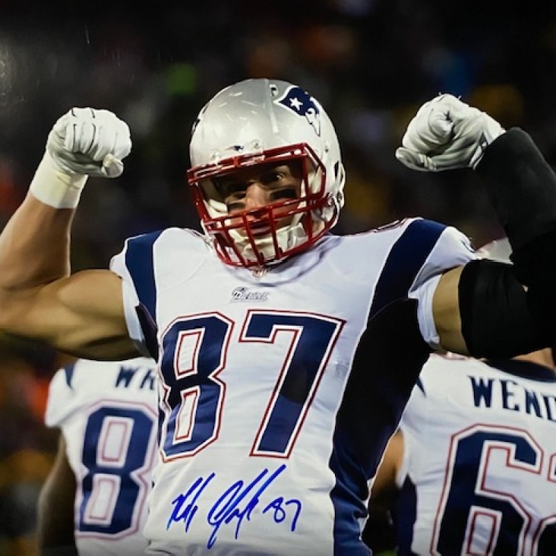 Rob Gronkowski Signed Photo