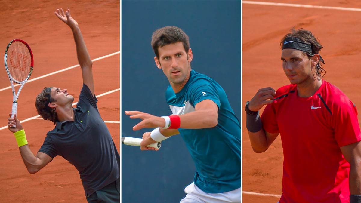 Nadal, Federer and Djokovic: The Big Three