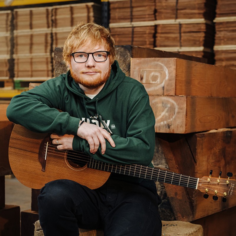 Guitar Signed By Ed Sheeran