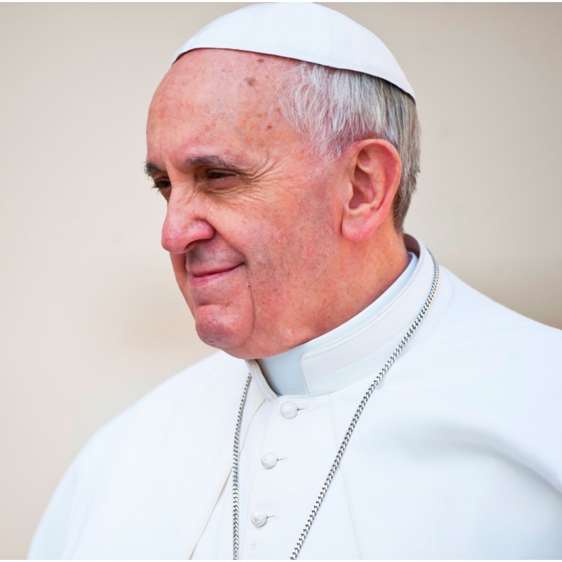 Skullcap Worn by Pope Francis