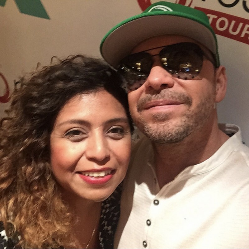 Meeting Donnie on the NKOTB Cruise X