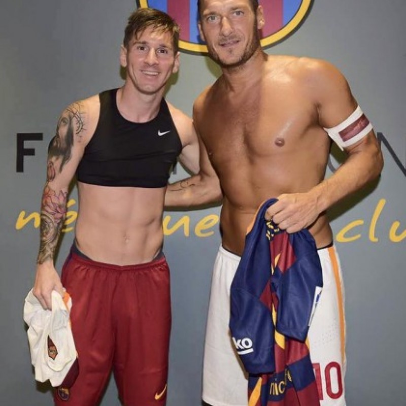 Lionel Messi's Barcelona Match-Worn 50th Gamper Trophy Shirt