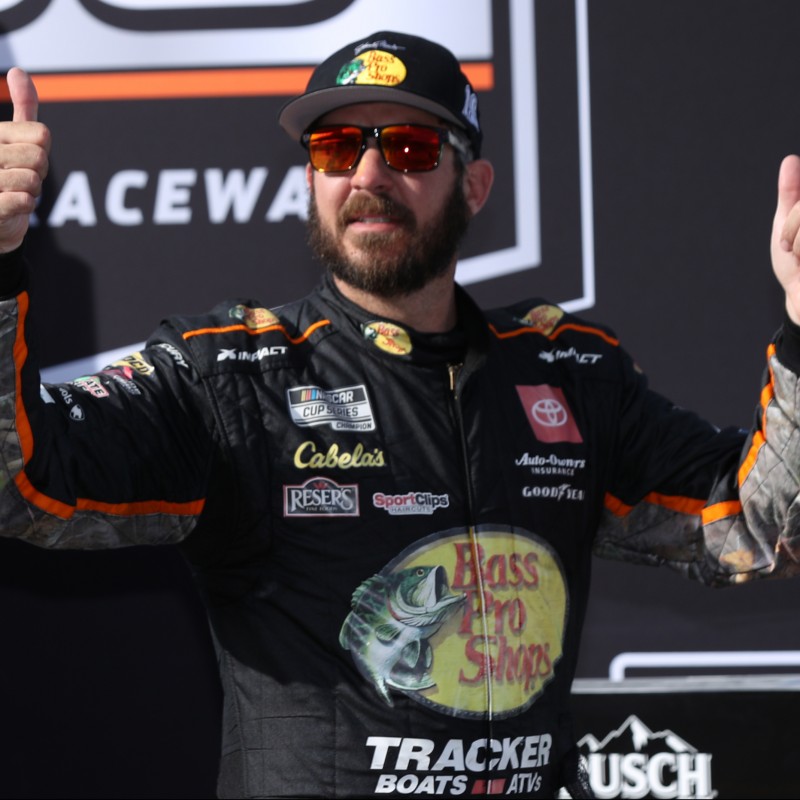 Martin Truex Jr. Signed NASCAR Helmet