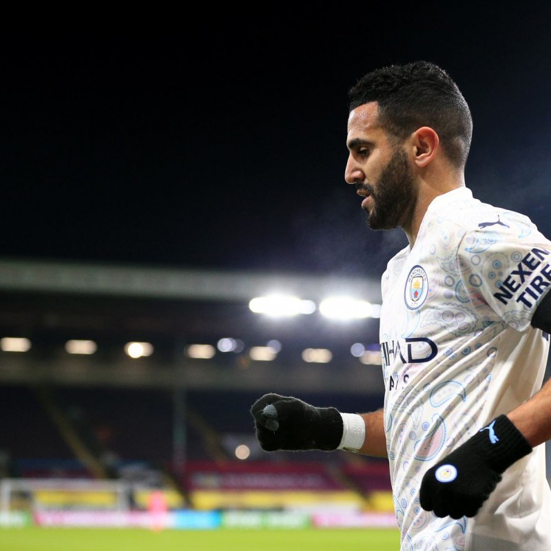 Win a Mahrez's Man City Match-Issued Signed Shirt