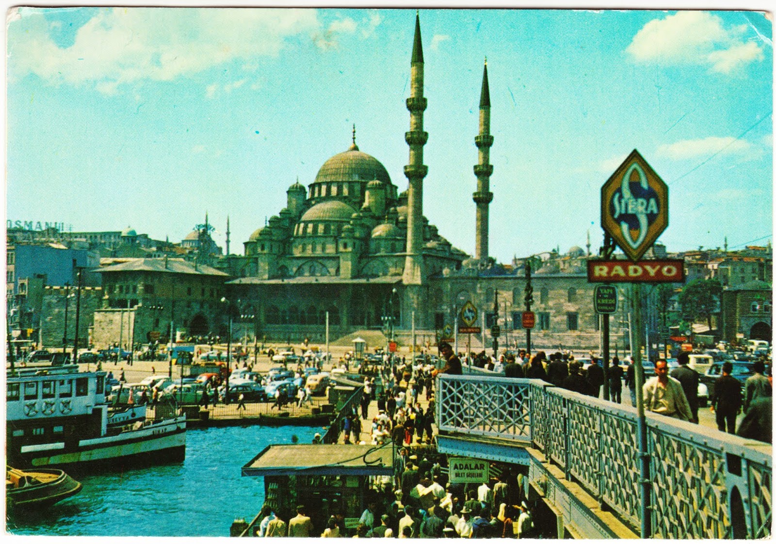 vintage postcard - Istanbul
