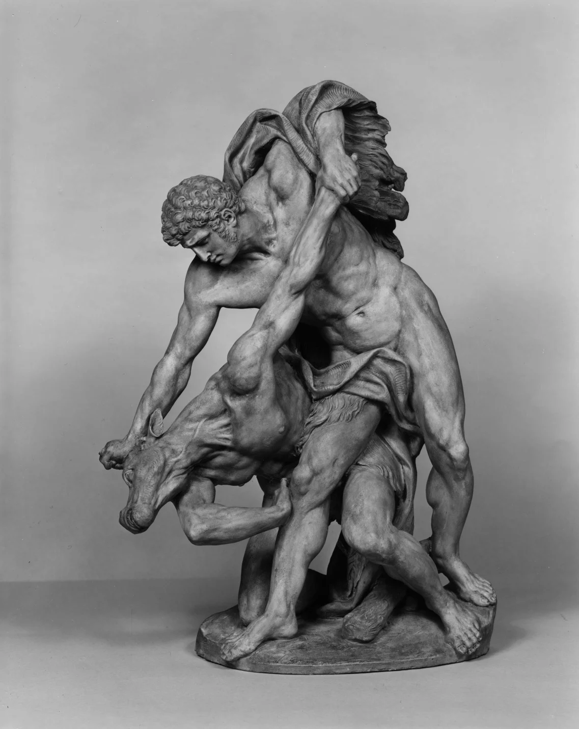 Statue of Theseus and the Minotaur