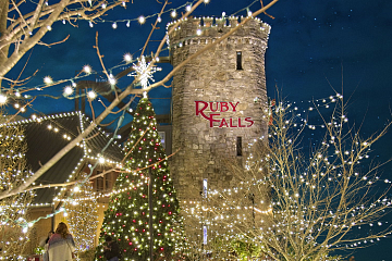 Image: Holidays at Ruby Falls on Lookout Mountain