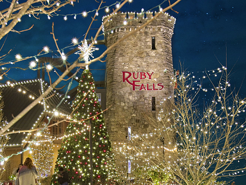 Image: Holidays at Ruby Falls on Lookout Mountain