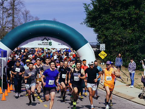 Image: 17th Annual McKee Southern 6 Trail Race at Southern Adventist University
