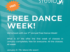 Free Dance Week at Studio34