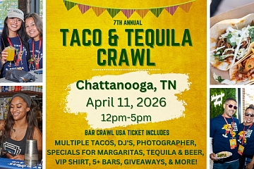 Image: Chattanooga Taco & Tequila Bar Crawl: 7th Annual