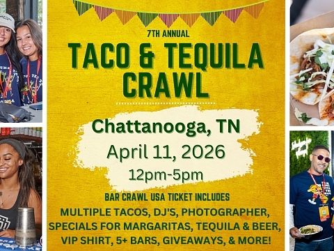 Image: Chattanooga Taco & Tequila Bar Crawl: 7th Annual