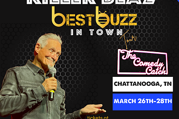 Image: Comedian & “Moonshiner” Killer Beaz  Coming to Chattanooga, TN – Best Buzz in Town!