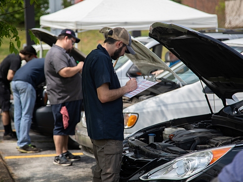 Image: Free Vehicle Inspections Hosted by Southern Adventist University