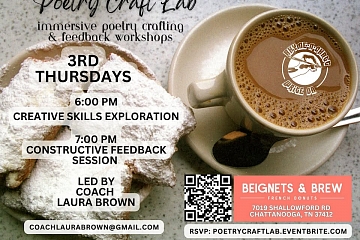 Image: Poetry Craft Lab immersive poetry crafting & feedback workshops