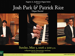 Duo Organ Recital at Southern Adventist University