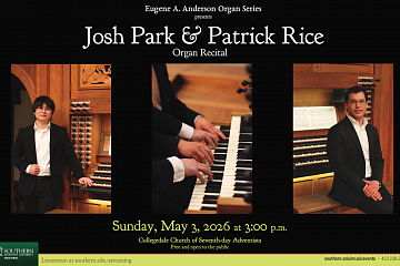 Image: Duo Organ Recital at Southern Adventist University