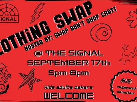 Image: Clothing Swap: hosted by Swap Don’t Shop Chatt