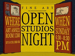 Fine Arts Open Studios Night