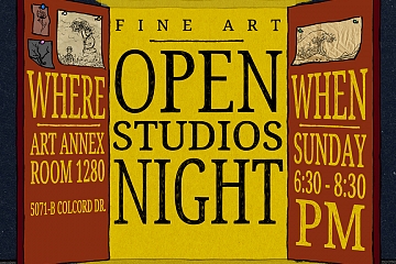 Image: Fine Arts Open Studios Night