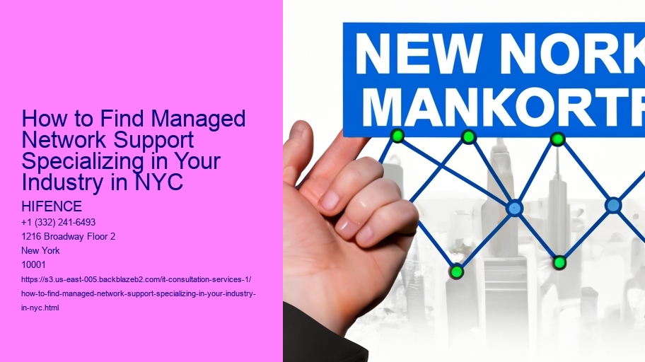How to Find Managed Network Support Specializing in Your Industry in NYC