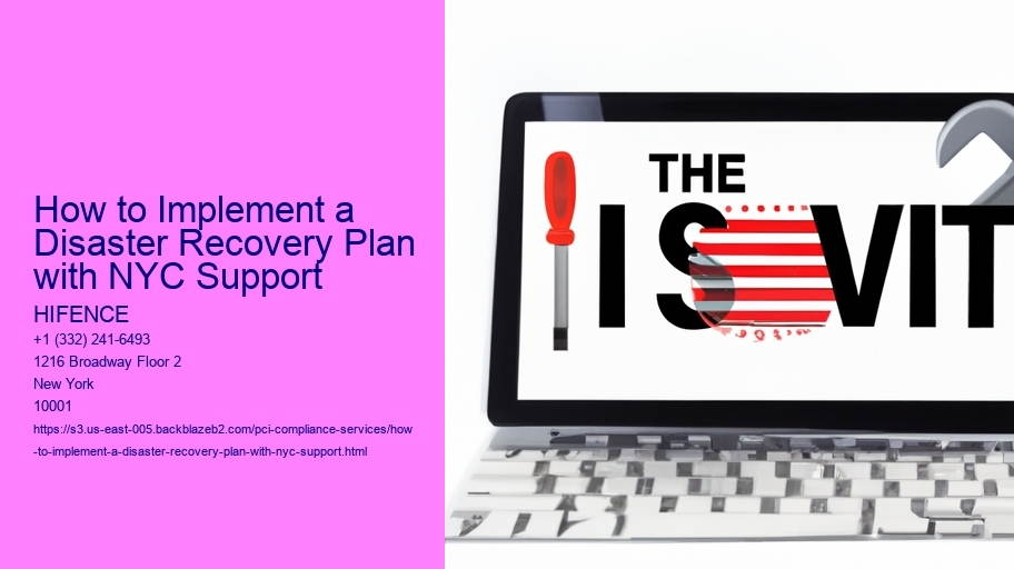 How to Implement a Disaster Recovery Plan with NYC Support