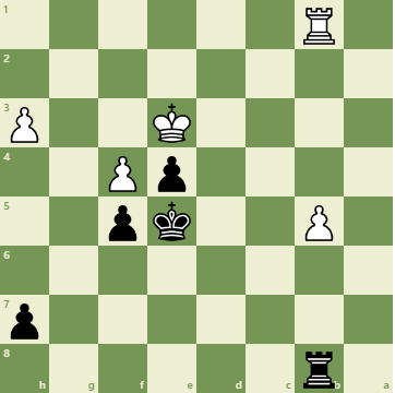 Learning from Blitz Blunders 1: Rook and Pawn Roller coaster