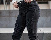 M&S Black-Moto-Jeans