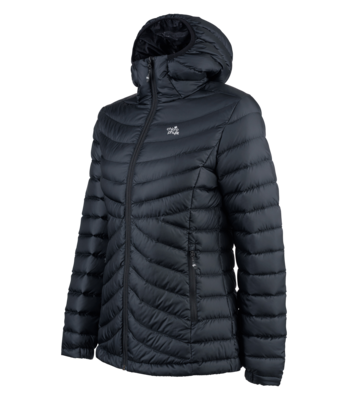 Diva - insulated hooded down jacket
