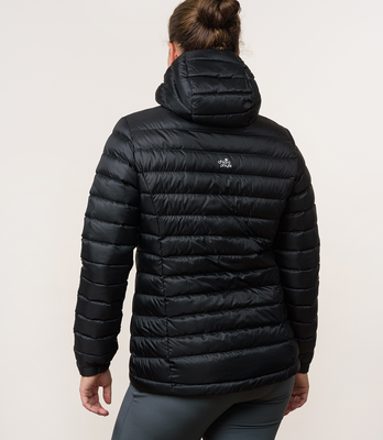 Diva - insulated hooded down jacket