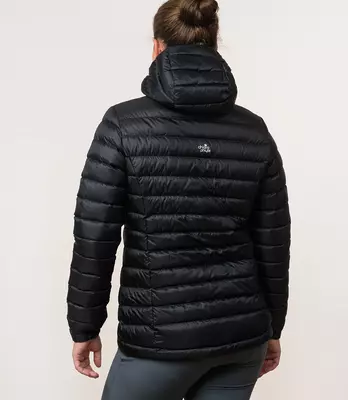Diva - insulated hooded down jacket
