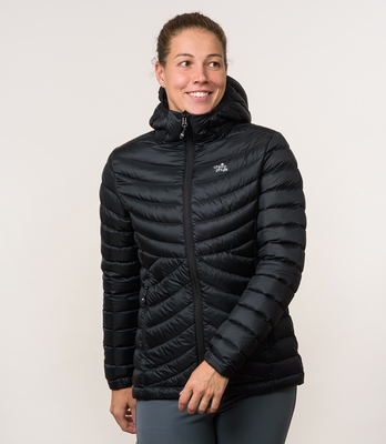 Diva - insulated hooded down jacket