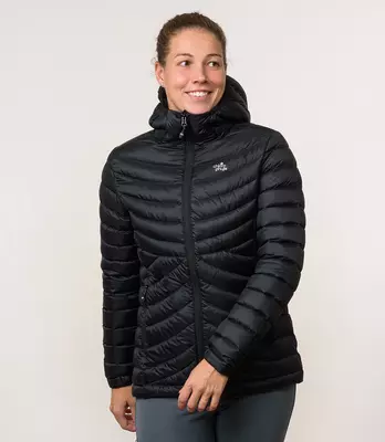 Diva - insulated hooded down jacket