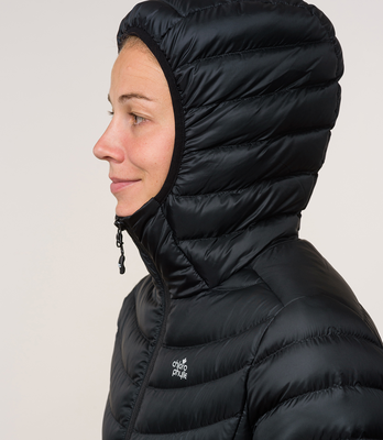 Diva - insulated hooded down jacket