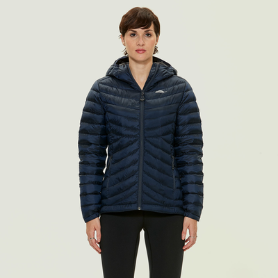 Diva - insulated hooded down jacket
