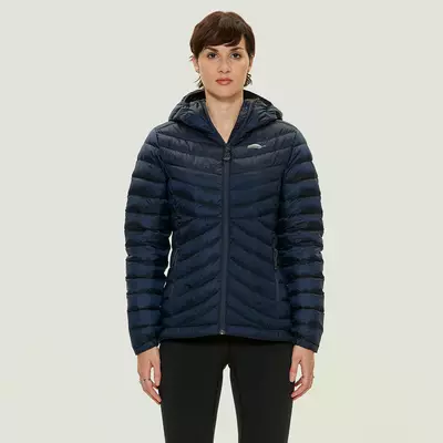 Diva - insulated hooded down jacket