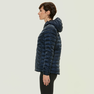 Diva - insulated hooded down jacket