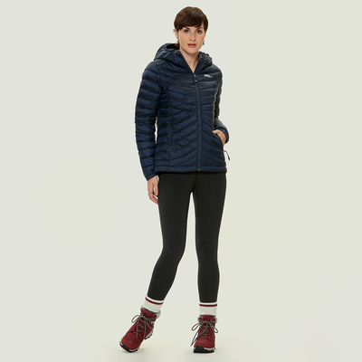 Diva - insulated hooded down jacket